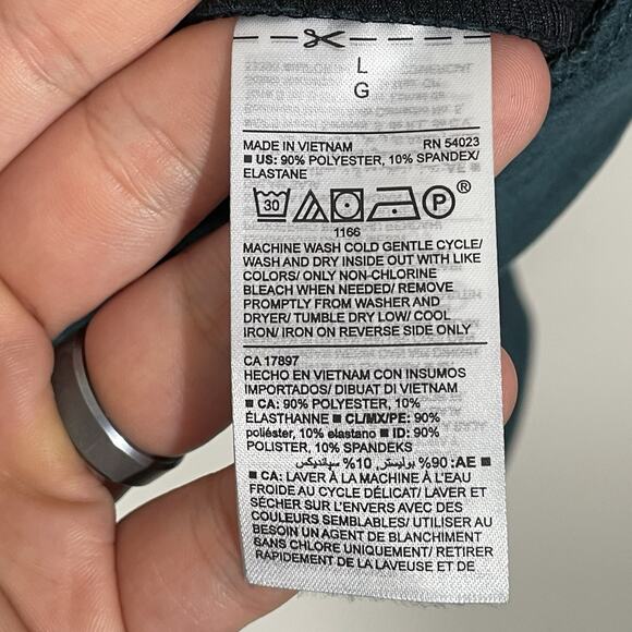 Old Navy Moto Biker Jacket Womens Size Large Aqua Green Faux Suede Full Zip - Picture 5 of 5